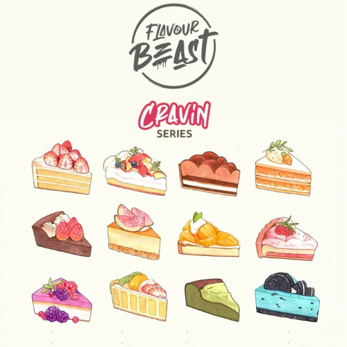 Flavour Beast Cravin – 5 Rich Dessert & Bakery Flavours