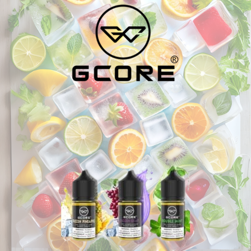Gcore  - 12 Flavours of Fruity & Menthol Blends