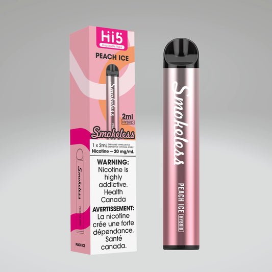 Hi5 Smokeless - 10 Flavours [Disposable 5K Puffs]