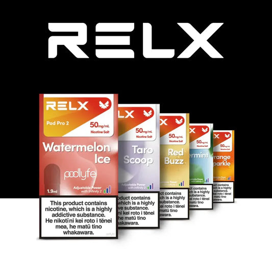 RELX Pod - 22 Selected Flavours of Fruit, Tea & Drinks（3 Pods/pack）